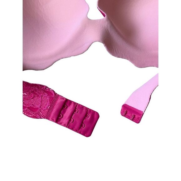 Vistoria’s Secret Push Up Pink Lace Bra 34C - Picture 4 of 5